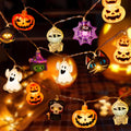 Halloween Lichterkette, 3 M 20 Leds Halloween Deko Lichterkette, Lichterkettes Halloweens Outdoor, Geeignet Für Halloweens, Karneval, Innen- Und Außendekoration/C