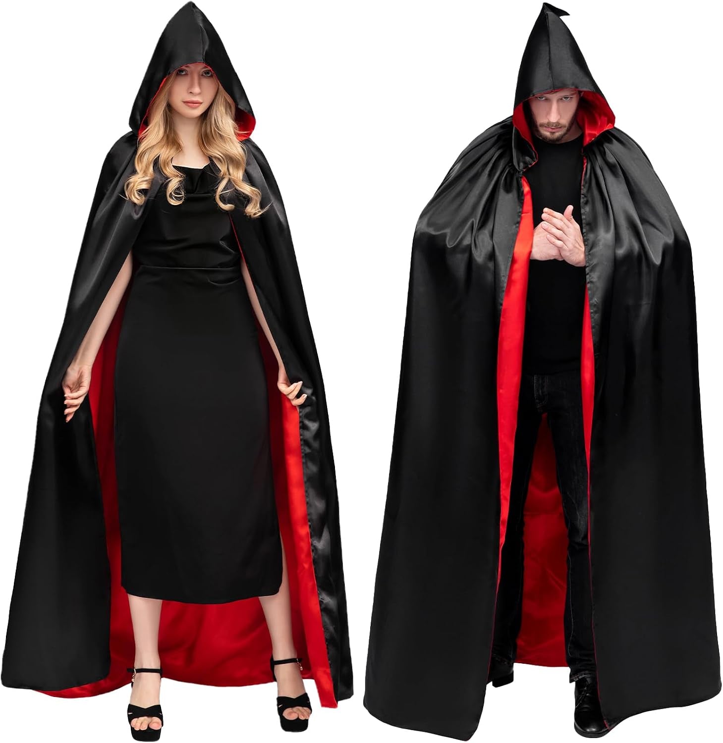 Myir JUN Umhang Halloween Kostüm Damen Umhang Vampir Halloween Kostüm