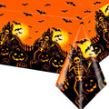 Gruselige Halloween Skelett Tischdecke, 137 X 274 Cm - Einweg, Für Party & Zu Hause
