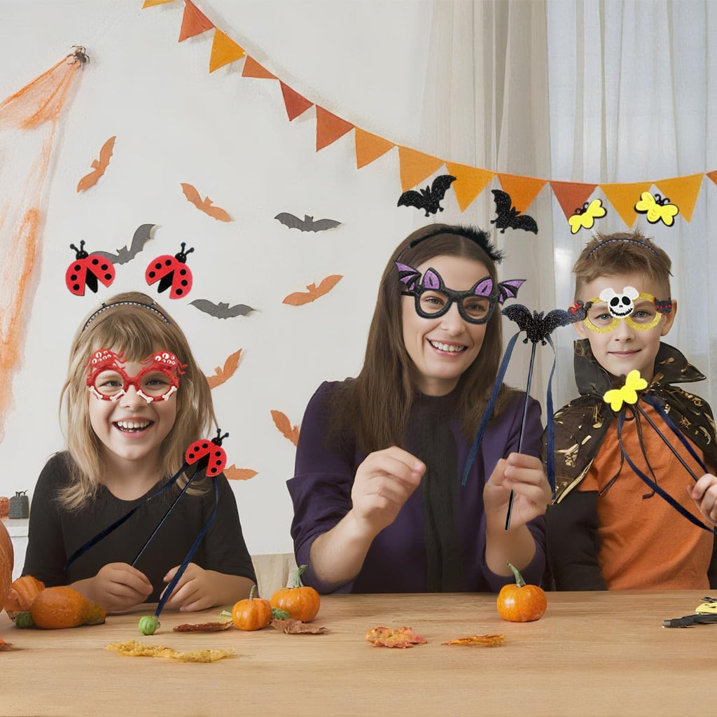 XILEPINAN 3 Stück Halloween Haarreif, Halloween Stirnbandanzug, Halloween Kopfschmuck, Geeignet Für Erwachsene Und Kinder, Für Party Karneval Kostüm Party