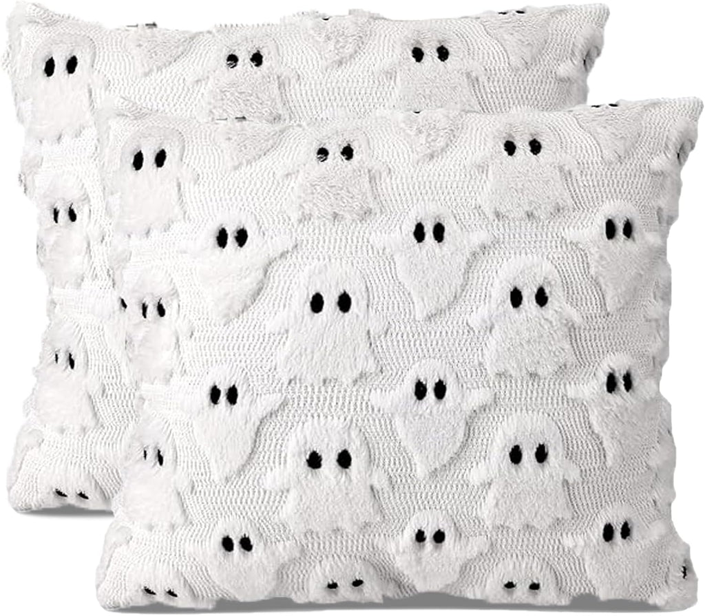 Halloween Kissenbezug,50X50Cm Ghosts of Halloween Kissen Cover,Kissenbezüge
