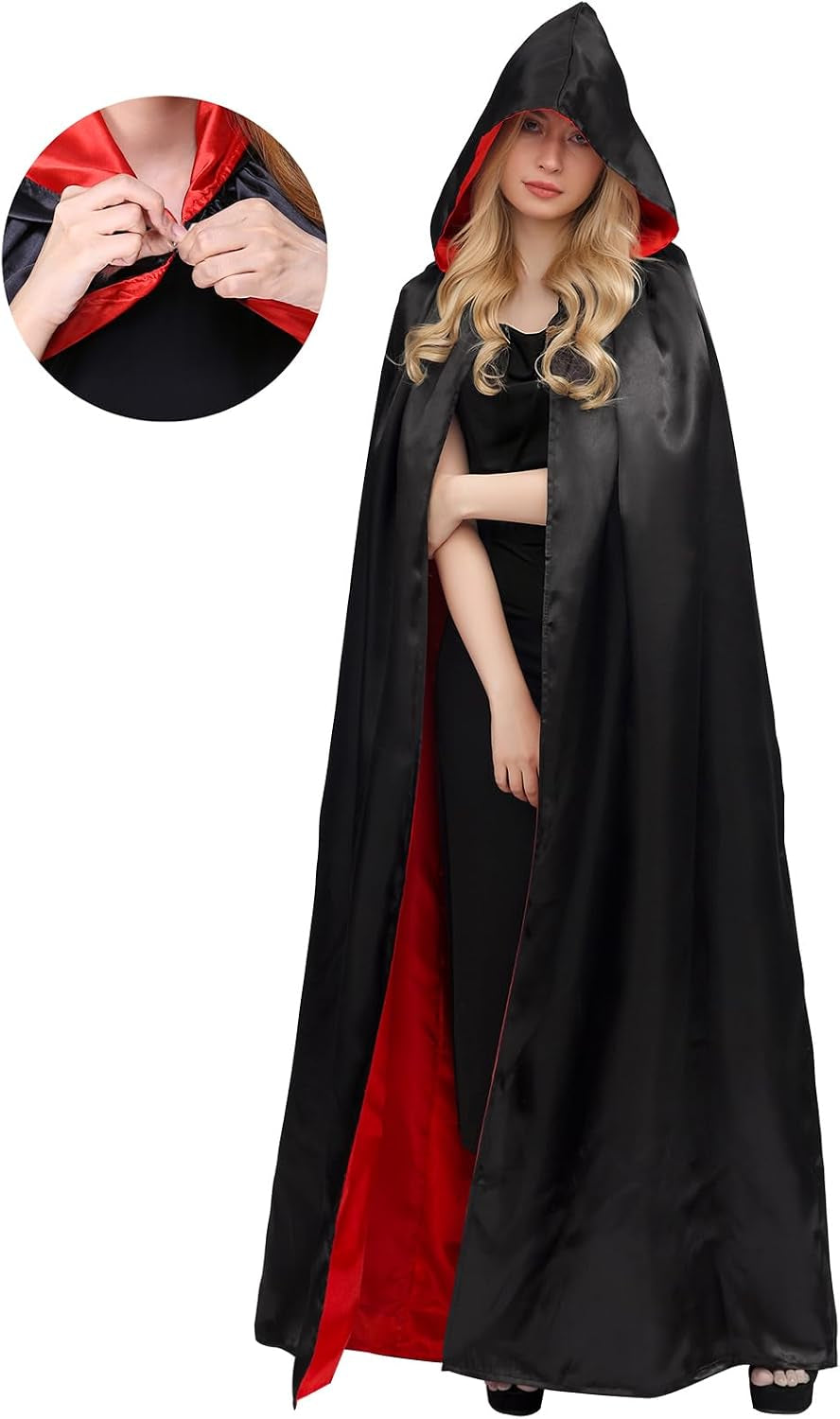Myir JUN Umhang Halloween Kostüm Damen Umhang Vampir Halloween Kostüm