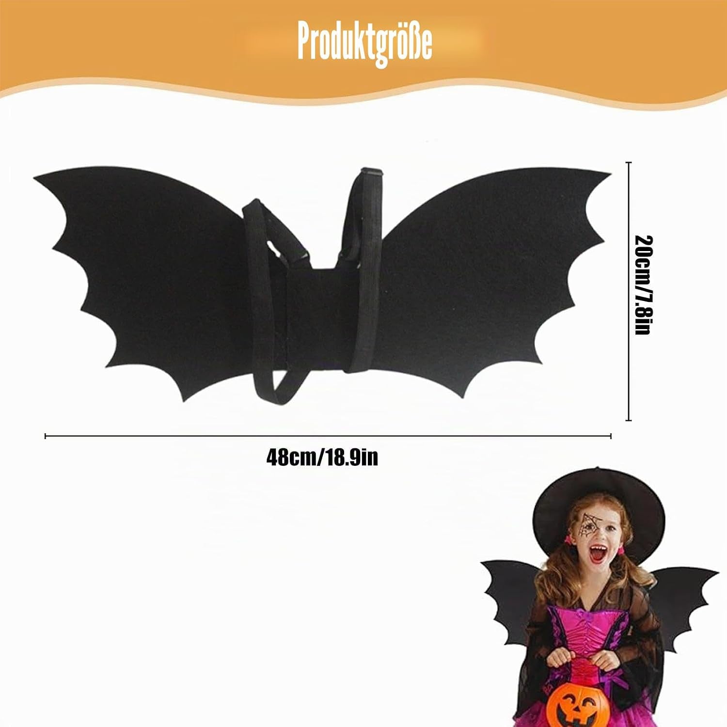 Fledermaus Kostüm, Halloween Fledermausflügel , Fledermausflügel Proumhang, Fledermausflügel Halloween Karnevals Fasching Cosplay