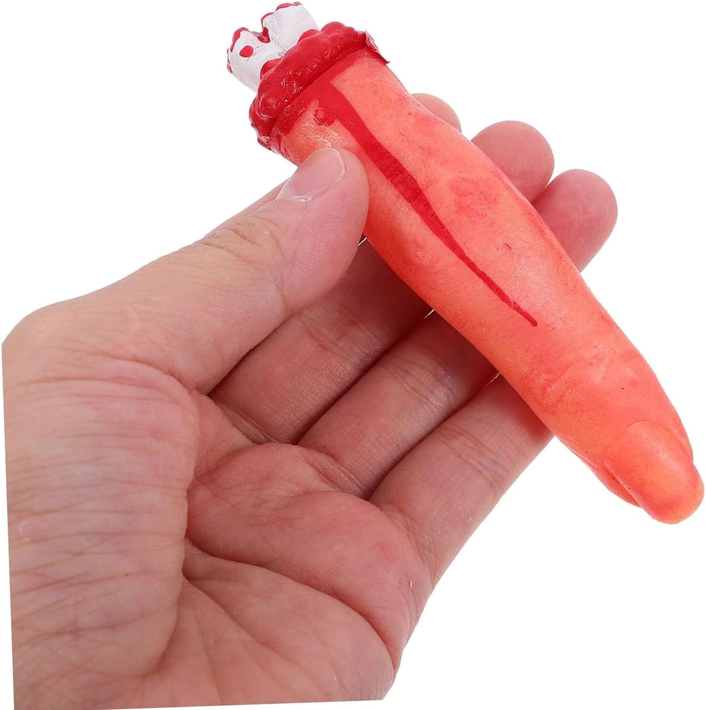 Halloween Gefälschte Finger, 10 Stück Blutig Gefälschte Finger Requisiten Künstliche Blutige Körperteile Horror Blutig Getrennten Hand Arm Halloween Requisit Für Halloween Party